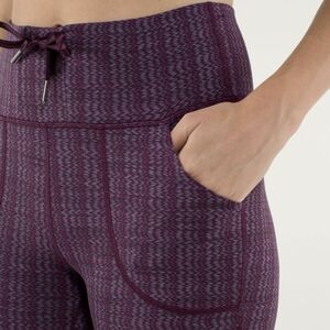 Lululemon Skinny Will Pant Textured Size 6